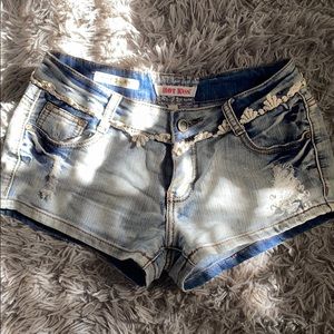 Jean shorts